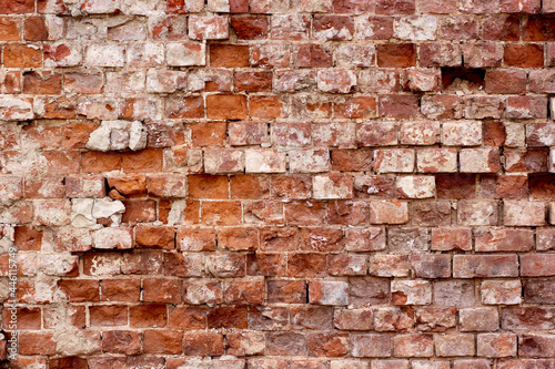 Old brick wall texture.