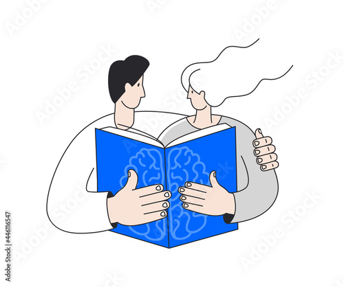 Distance learning. School Education Program. Guide, self-study textbook.