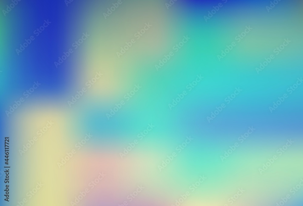 Obraz premium Light BLUE vector modern bokeh pattern.