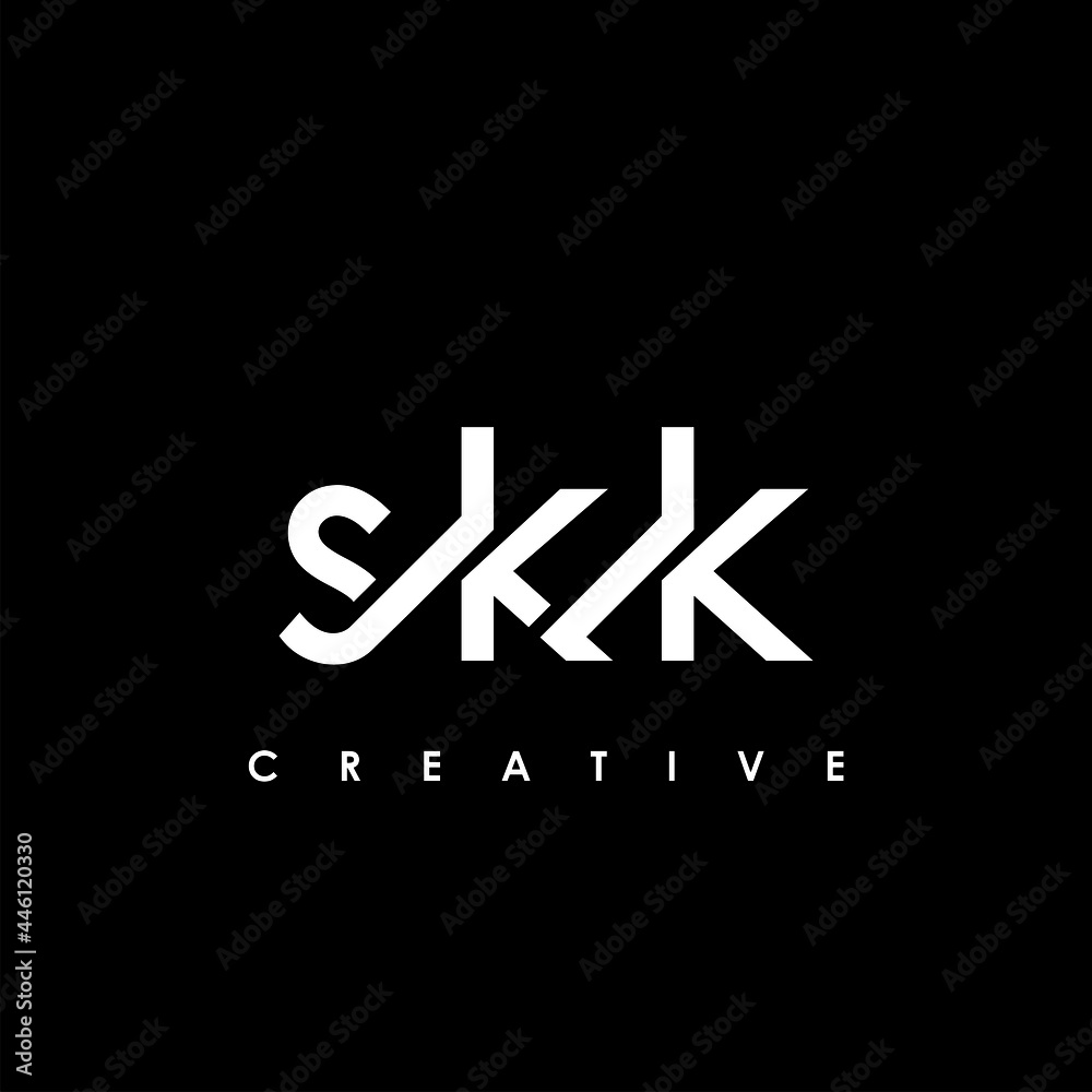 SKK Letter Initial Logo Design Template Vector Illustration