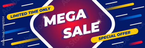 Mega Sale Banner.