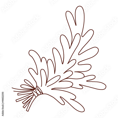 Traditional symbols of Chinese New Year Spring Festival. Decorations, gifts, food. Chinese hieroglyphs on the scroll means good luck.
