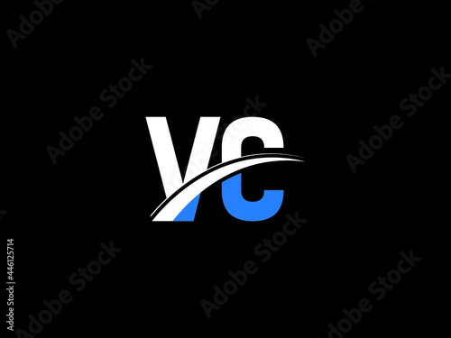 Letter VC Logo Image, vc Letter Logo Design For Business