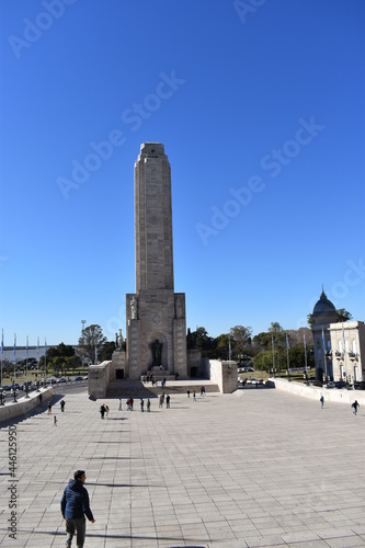 Entrada al monumento nacional de la bandera Argentina