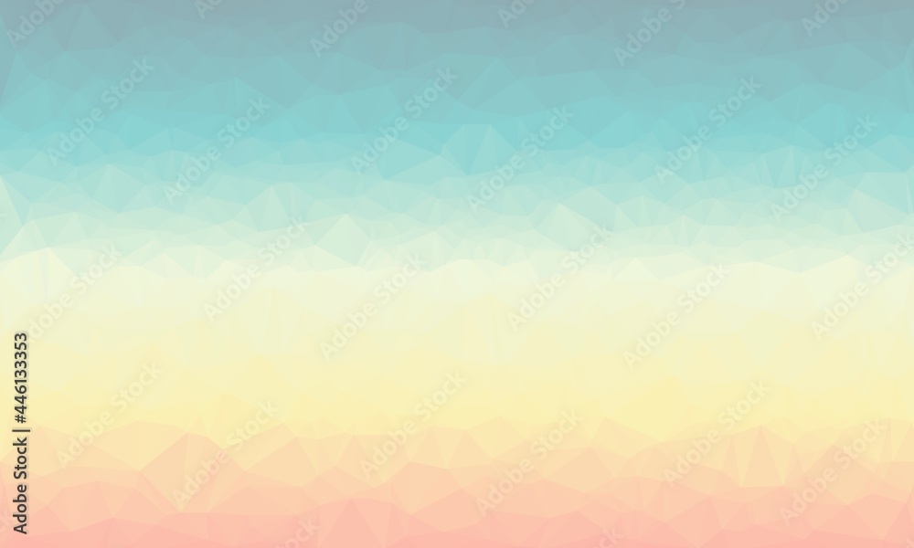 Fototapeta premium vibrant abstract colorful polygonal background