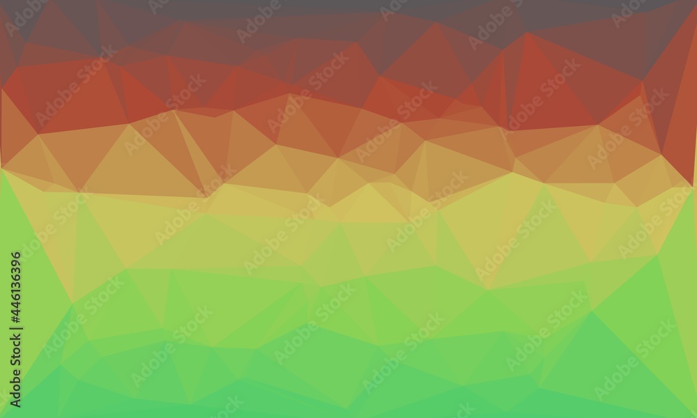 Fototapeta premium vibrant abstract colorful polygonal background