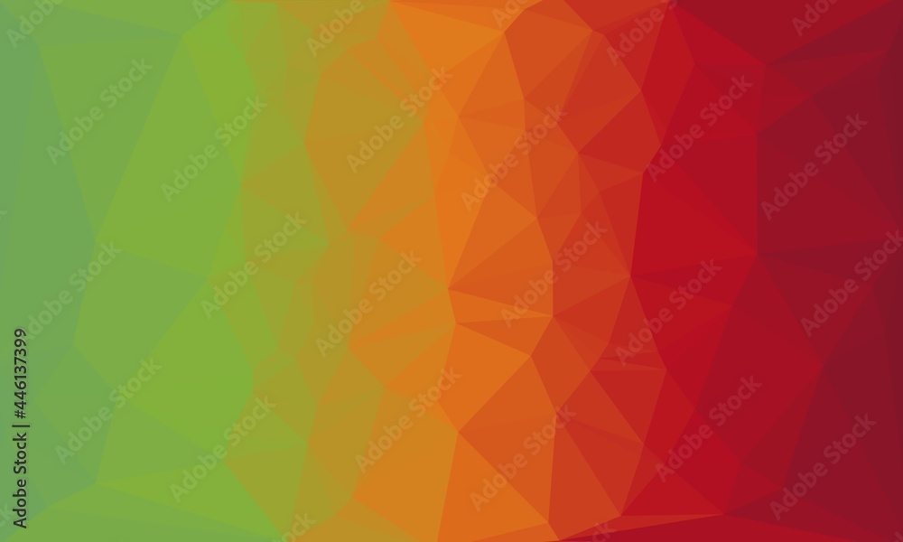 Obraz premium vibrant abstract colorful polygonal background