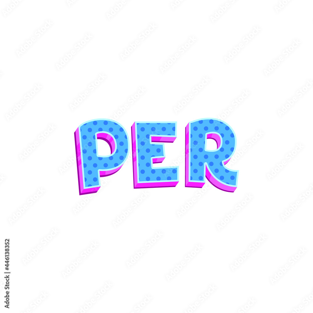 Per. Vector Illustration. Design For Blog Post Social Media Per. Vector Illustration. Design For Blog Post Social Media