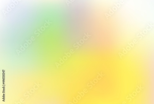 Light Green, Yellow vector abstract template.