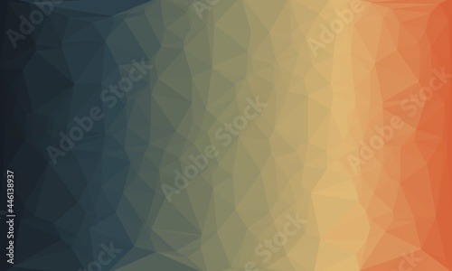 vibrant abstract colorful polygonal background