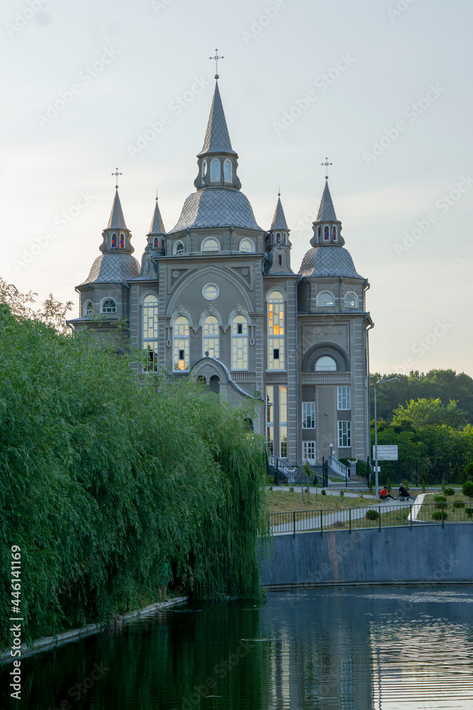 18.07.2021 Vinnytsia, Ukraine. The gospel house. Baptist church.