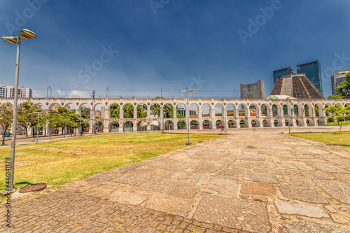 Obraz na płótnie Carioca Aqueduct, Rio de Janeiro, Brazil w salonie