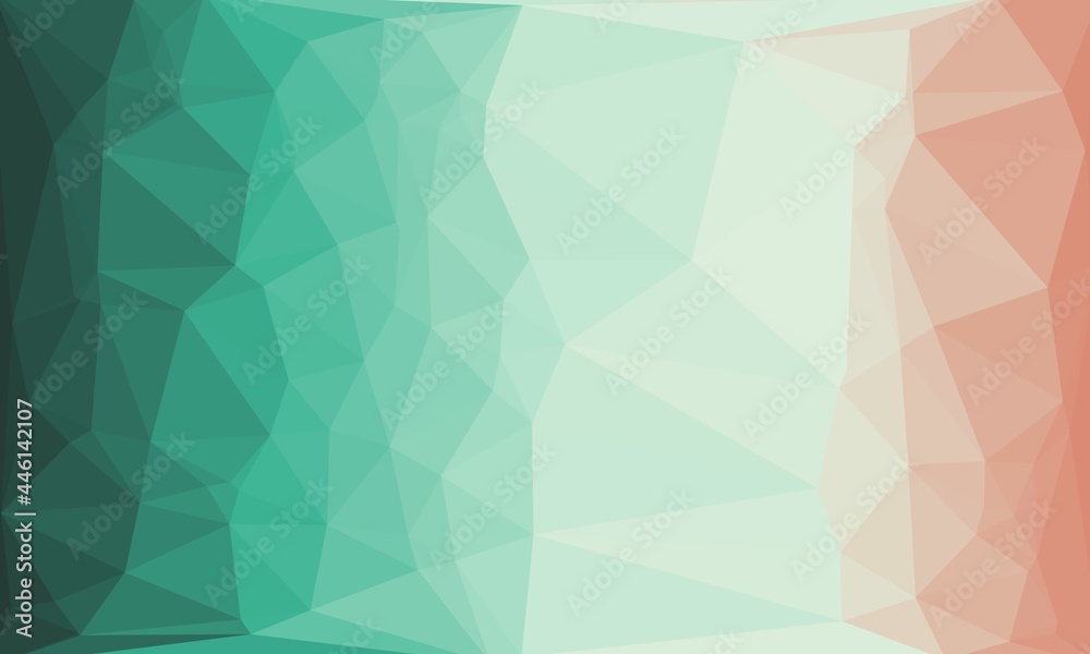 Fototapeta premium vibrant abstract colorful polygonal background