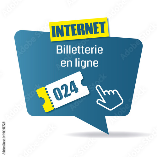 Logo billetterie en ligne.