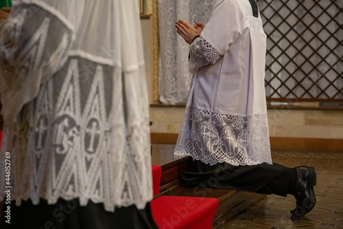 Acolyte in Tridentine Mass