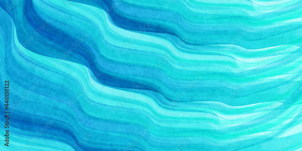 Obraz premium 波 和紙 和柄 背景