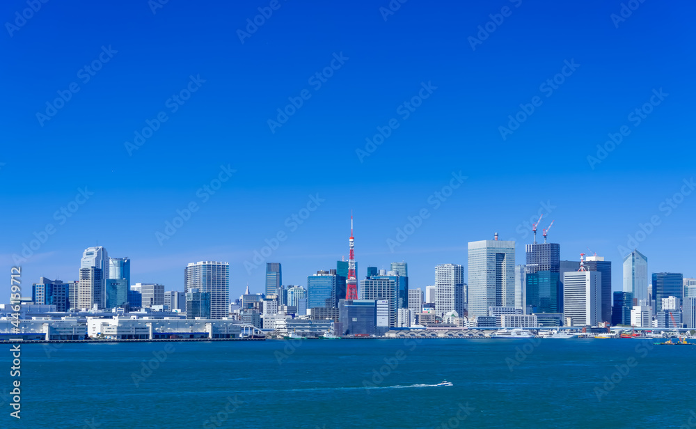 東京風景 2021 大都会の夏空