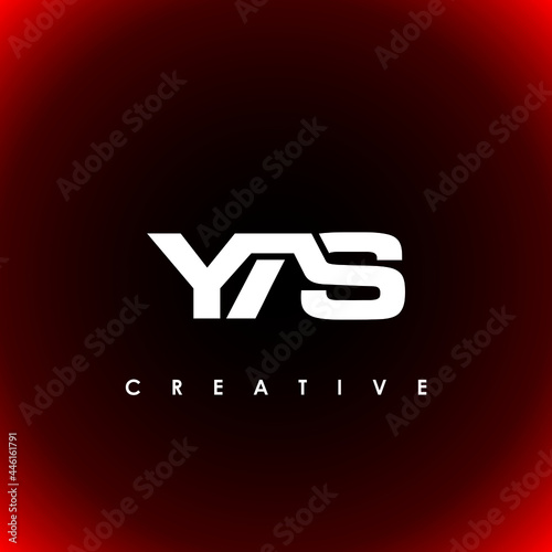 YAS Letter Initial Logo Design Template Vector Illustration photo