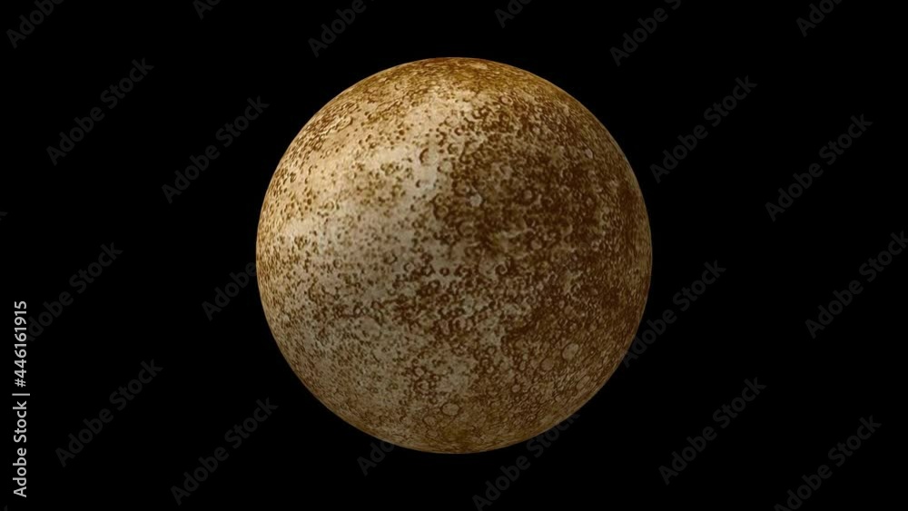 Realistic 3d mercury rotating animation, Moving rotated mercury, Realistic 3D render of mercury and stars. Mercury in space. Realistic 3d mercury rotating animation, Moving rotated mercury, Realistic 3D render of mercury and stars. Mercury in space.