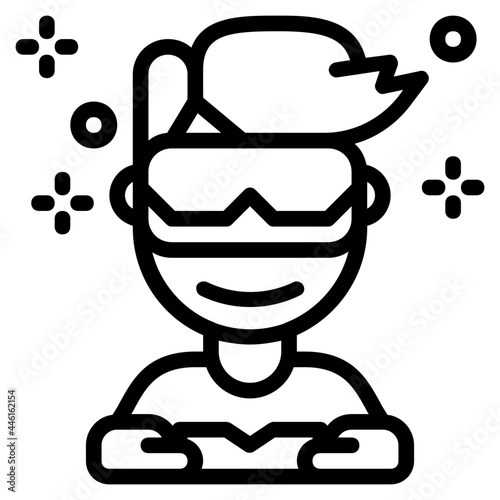 virtual reality icon