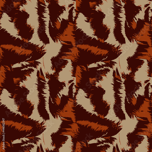seamless pattern with feathers