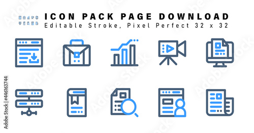 symbol, set, icon, vector, sign, page, download, internet, button, computer, outline, two, line, thin, filled, stroke, web, colored, business, linear, website, arrow, interface, paper, email, sharing,