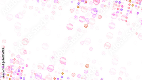 geometric confetti icon shape colorful abstract background