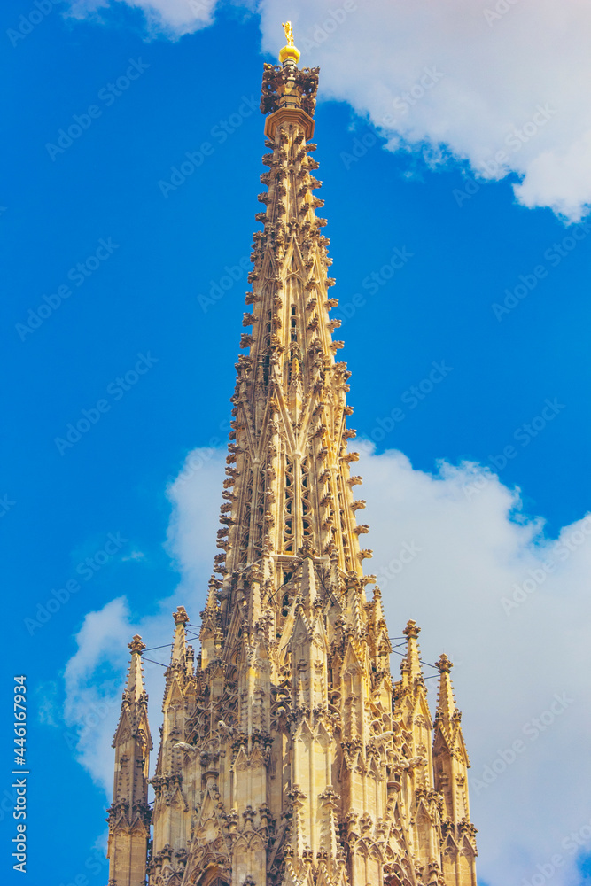 The St Stephen's cathedral on the central of Vienna, Austria The St Stephen's cathedral on the central of Vienna, Austria