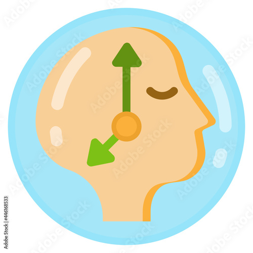 biological flat icon
