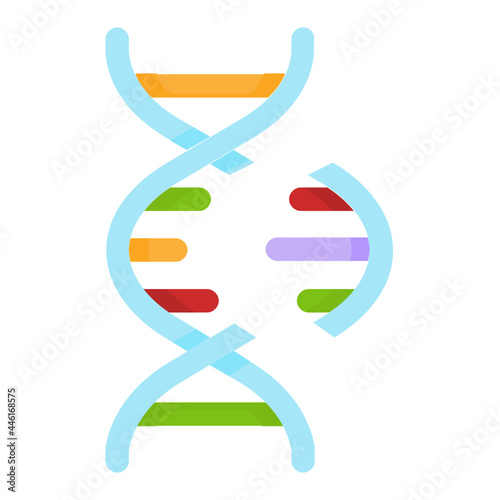 gene flat icon