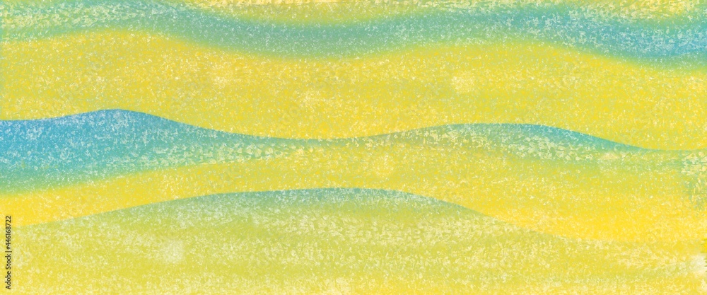 yellow abstract colorful background with waves