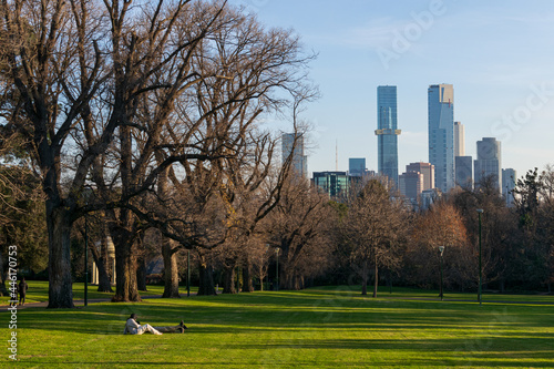 Melbourne from Fitzroy Gardens