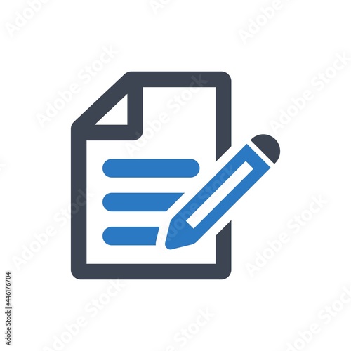 Edit paper icon