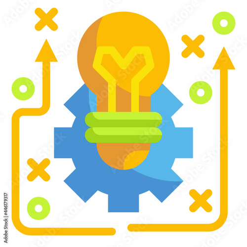 innovation flat icon