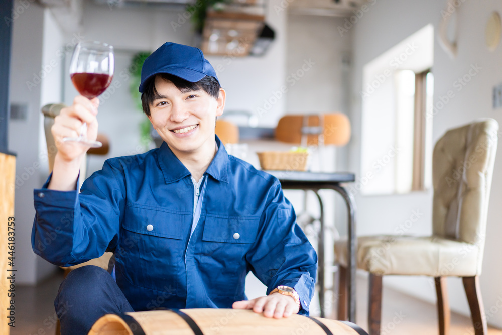 こだわりのワインを生産する醸造家 こだわりのワインを生産する醸造家