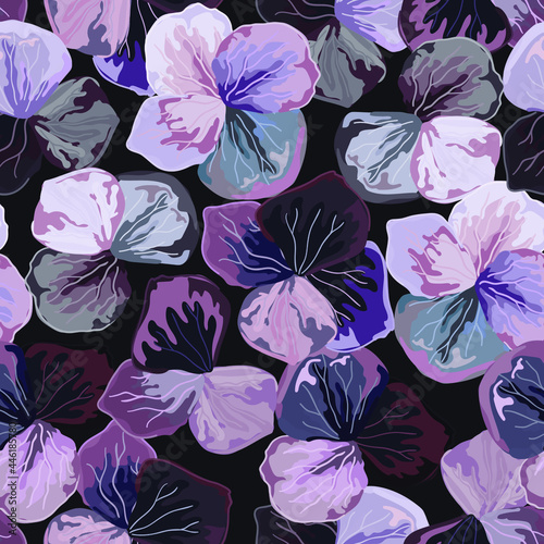 Floral seamless vector pattern.