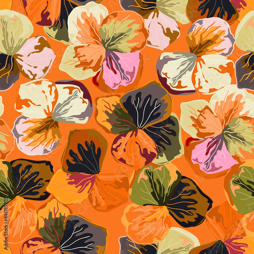 Floral seamless pattern.