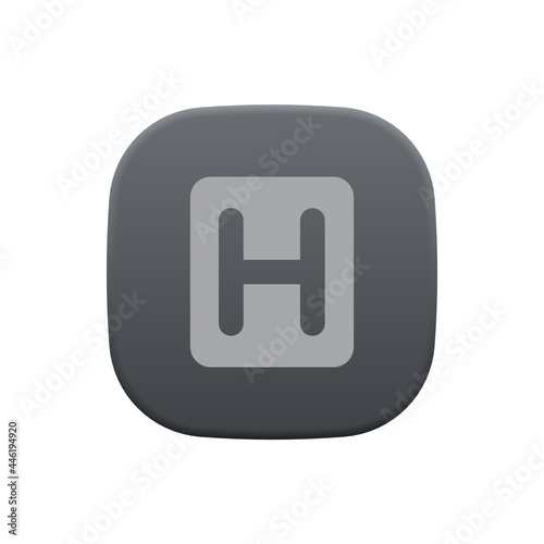 Hospital Sign - Sticker