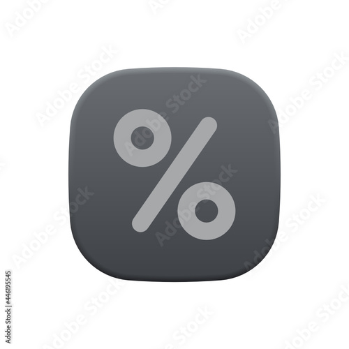 Percentage - Sticker photo