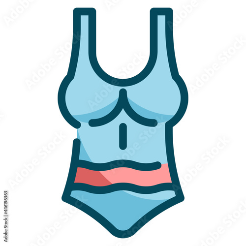 swimwear line icon