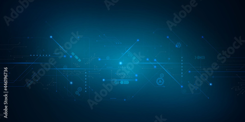 Business technology business and technology vector background