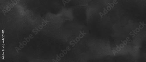 Classic dark or black watercolor with distressed white texture background design