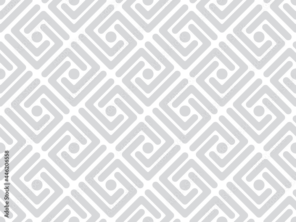 Abstract geometric pattern. A seamless vector background. White and gray ornament. Graphic modern pattern. Simple lattice graphic design. Abstract geometric pattern. A seamless vector background. White and gray ornament. Graphic modern pattern. Simple lattice graphic design.
