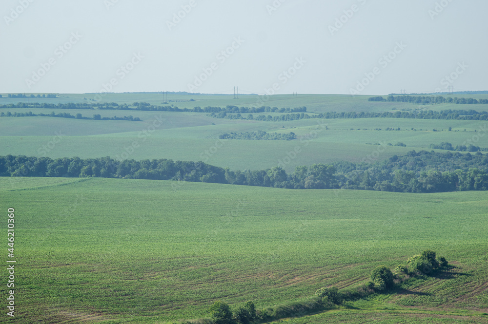 Beautiful summer countryside landscape in Europe Beautiful summer countryside landscape in Europe