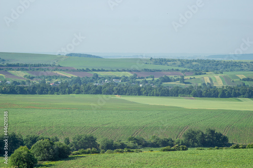 Beautiful summer countryside landscape in Europe