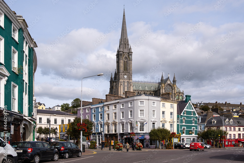 Obraz premium View of Cobh city, Ireland