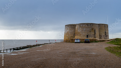 Fotografie, Obraz The historic naval Martello Tower at Aldeburgh, Suffolk, UK