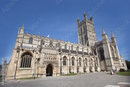 Views of Gloucester Cathedral in Gloucester in the United Kingdom photo