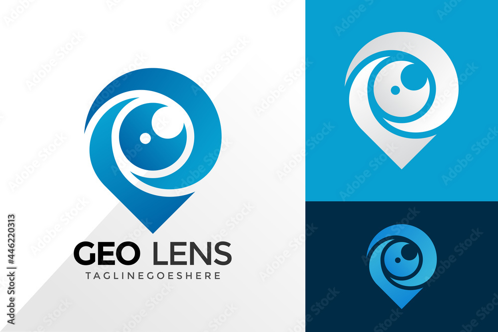 Pin Maps Photograpy Logo Design, Brand Identity Logos Designs Vector Illustration Template