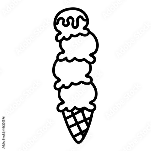 tower scoops icecream